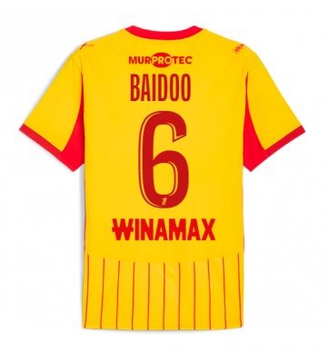 RC Lens Samson Baidoo #6 Domácí Dres 2025-26 Krátkým Rukávem RC Lens Samson Baidoo #6 Domácí Dres 2025-26 Krátkým Rukávem